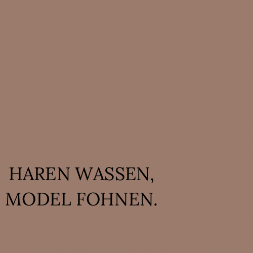 Haren wassen en modelfohnen
