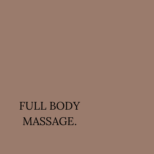 Full body massage
